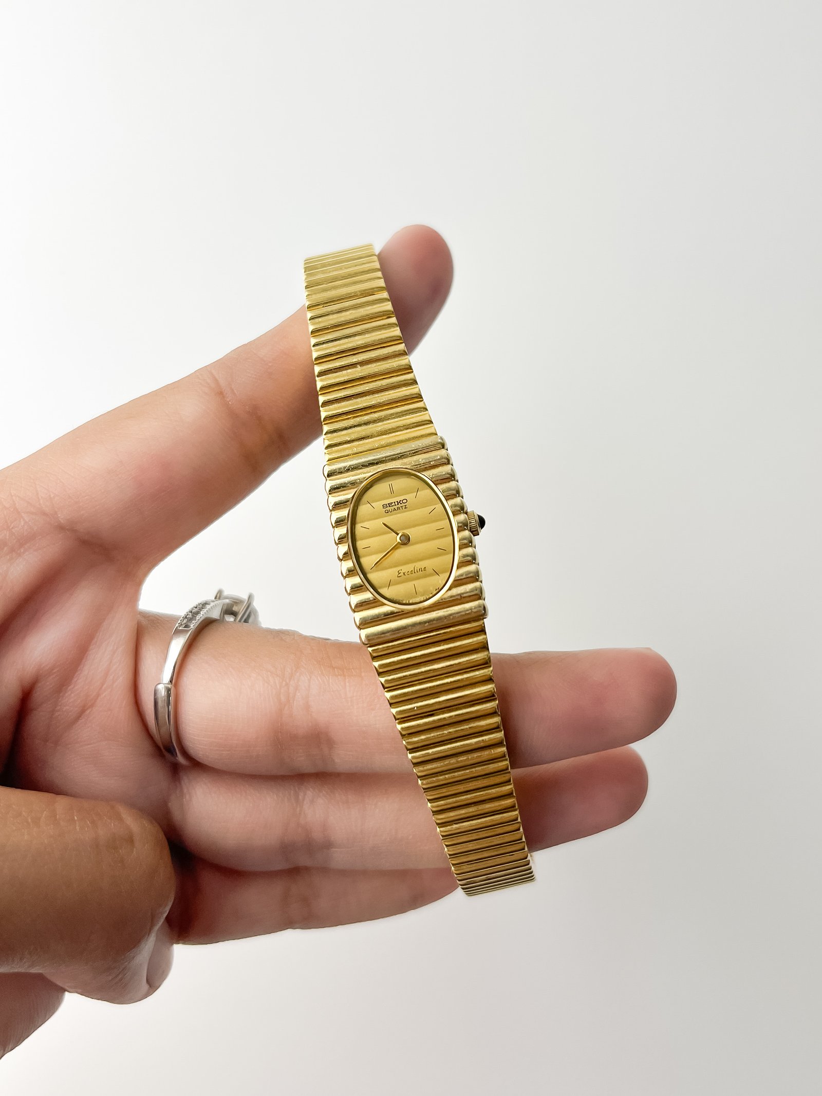 Seiko Exceline "The Pleated Aurum"