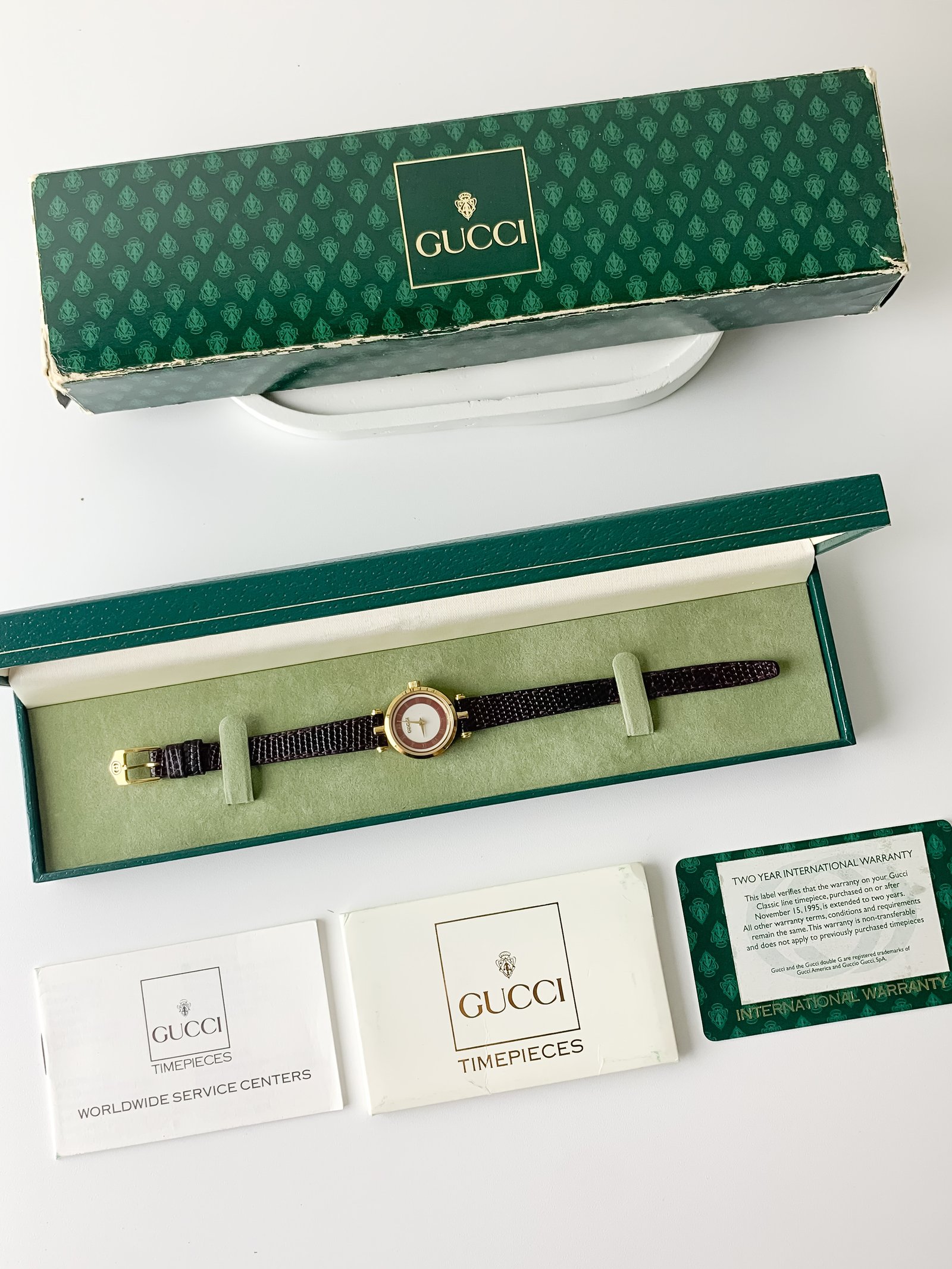 Gucci Sherry Line 'The Crimson Protagonist'